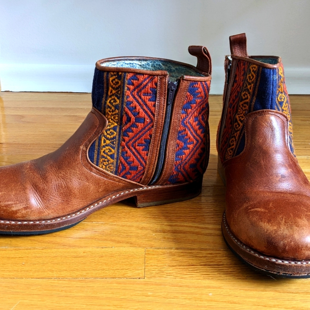 Teysha leather boots